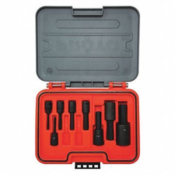 PROTO Hex Bit Set 3/8 1/2 Drive 10pcs. Metric, 60MK97