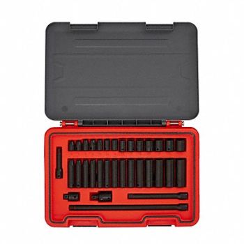 PROTO Socket Set 3/8 Drive 33 pcs. Metric, 60ML21