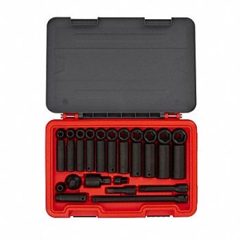 PROTO Socket Set 1/2 Drive 30 pcs. SAE, 60ML22