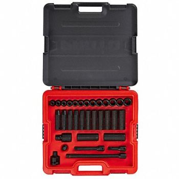 PROTO Socket Set 1/2 Drive 32 pcs. Metric, 60ML23