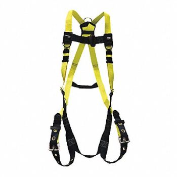 HONEYWELL MILLER Safety Harness Vest style Back 420 lb, 61DF47