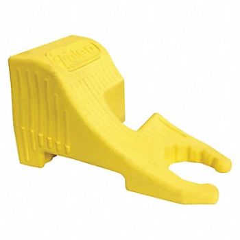 TOLCO Door Wedge Yellow 4 in L PK 6, 60NH42