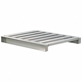 NEW AGE INDUSTRIAL Pallet Stackable 2-Way Entry 48 in L, 60NJ20