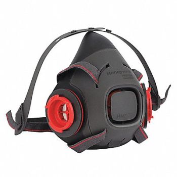 HONEYWELL NORTH Half Mask Respirator Black S Mask Size, 60NJ24