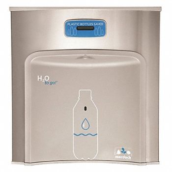 H2O TO GO Bottle Filler W 18.2 in D 3.1 in, 60NJ68