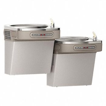 ELKAY Two-Level Drinking Ftn D 19in W 36 3/4in, 60NJ90
