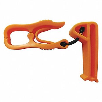 CONDOR Glove Holder Clip Belt Clip Orange, 60NK50