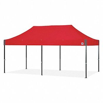 E-Z UP Portable Shelter 20 ft L Polyester, 60NM10