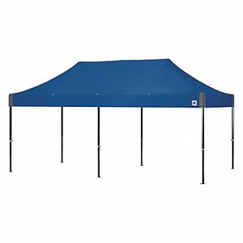 E-Z UP Portable Shelter 20 ft L Polyester, 60NL90
