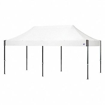 E-Z UP Portable Shelter 20 ft L Polyester, 60NL93