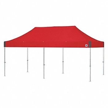 E-Z UP Portable Shelter 20 ft L Polyester, 60NL94