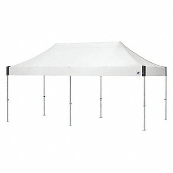 E-Z UP Portable Shelter 20 ft L Polyester, 60NL98