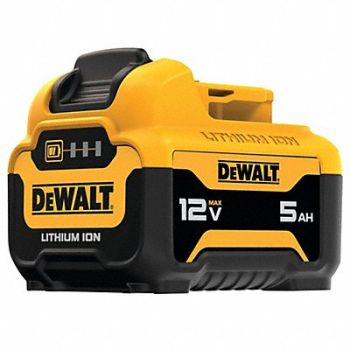 DEWALT Battery 12V 5Ah PK2, 60NP04