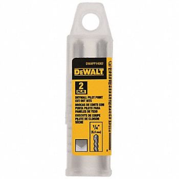 DEWALT Cut Out Bit 1/4 Drywall PK2, 60NP27