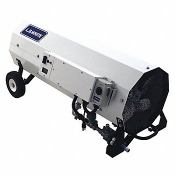 L.B. WHITE Portable Open Flame Gas Heater 120V AC, 60NT66