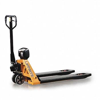 LIFT-RITE Pallet Jack 48 in Fork Length Fixed Fork, 60NU06