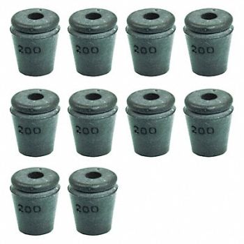 ACORN Flow Control Washer 3/8 in Dia Black, 60PT30