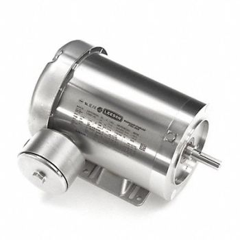 LEESON Motor 1 HP 1760 56C 208-230/460V, 60PV08