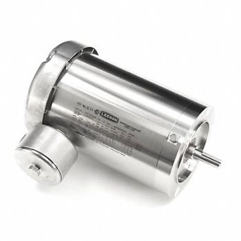 LEESON Motor 2 HP 1745 56C 208-230/460V, 60PV20