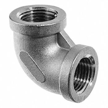 GRAINGER APPROVED Elbow 316 SS 3/8 F BSPT Class 150, 60VG55