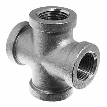 GRAINGER APPROVED Cross 316 SS 3/8 Pipe Size Class 150, 60VG41