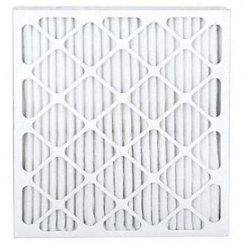 GRAINGER APPROVED Pleated Air Filter Panel 20x25x2 in., 60RD88