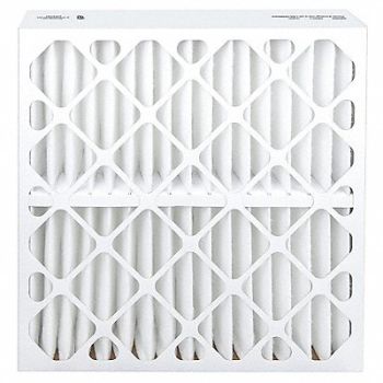 GRAINGER APPROVED Pleated Air Filter Panel 24x24x4 in., 60RD89