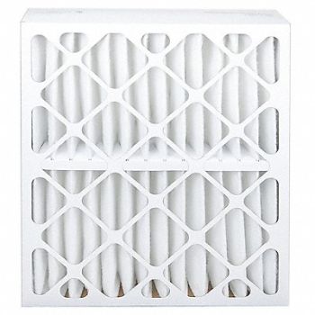 GRAINGER APPROVED Pleated Air Filter Panel 20x24x4 in., 60RD91