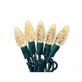 GRAINGER APPROVED StringLits 23.7ft StwbyPnc 70LEDs WrmWht, 60RG23