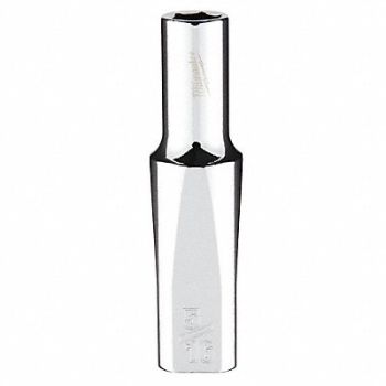 MILWAUKEE Deep Well Socket Socket Size 5/16 in, 60RG83