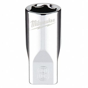 MILWAUKEE Standard Socket, 60RH17
