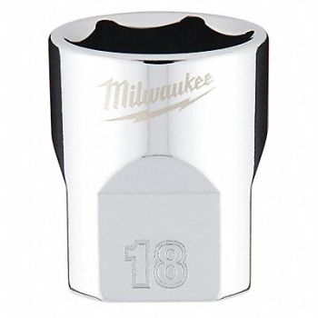 MILWAUKEE Standard Socket, 60RH65
