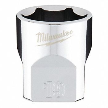 MILWAUKEE Standard Socket, 60RH66