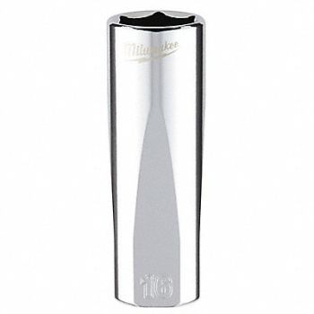 MILWAUKEE Deep Well Socket, 60RH72