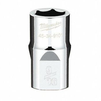 MILWAUKEE Standard Socket, 60RH74