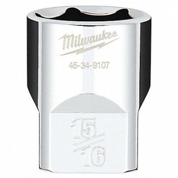 MILWAUKEE Standard Socket, 60RH80