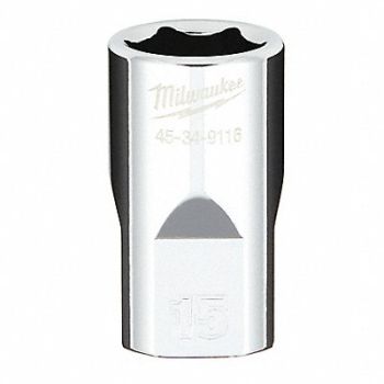 MILWAUKEE Standard Socket, 60RH89