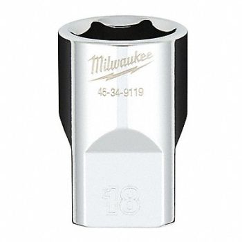 MILWAUKEE Standard Socket, 60RH92