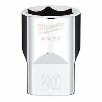 MILWAUKEE Standard Socket, 60RH94