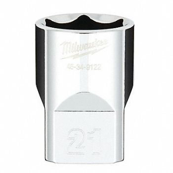 MILWAUKEE Standard Socket, 60RH95