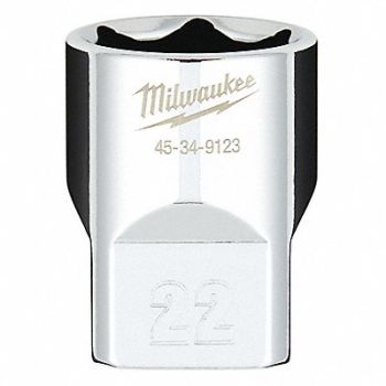 MILWAUKEE Standard Socket, 60RH96