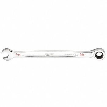 MILWAUKEE Ratcheting Combination Wrench, 60RJ21