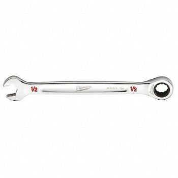 MILWAUKEE Ratcheting Combination Wrench, 60RJ25