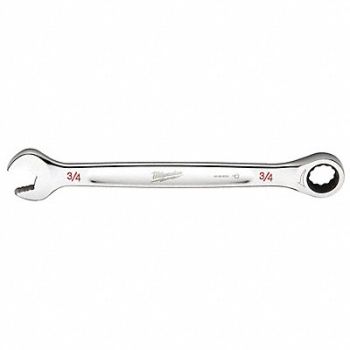MILWAUKEE Ratcheting Combination Wrench, 60RJ29