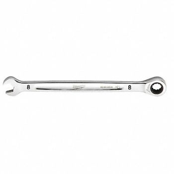MILWAUKEE Ratcheting Combination Wrench, 60RJ34