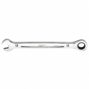 MILWAUKEE Ratcheting Combination Wrench, 60RJ38