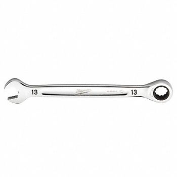 MILWAUKEE Ratcheting Combination Wrench, 60RJ39