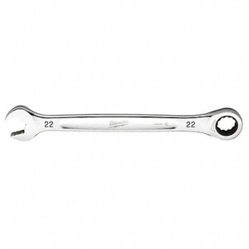 MILWAUKEE Ratcheting Combination Wrench, 60RJ48