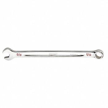 MILWAUKEE Combination Wrench 5/16in Length 5 1/2in, 60RJ51
