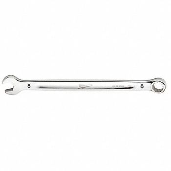 MILWAUKEE Combination Wrench 8 mm Length 5 1/2 in, 60RJ64